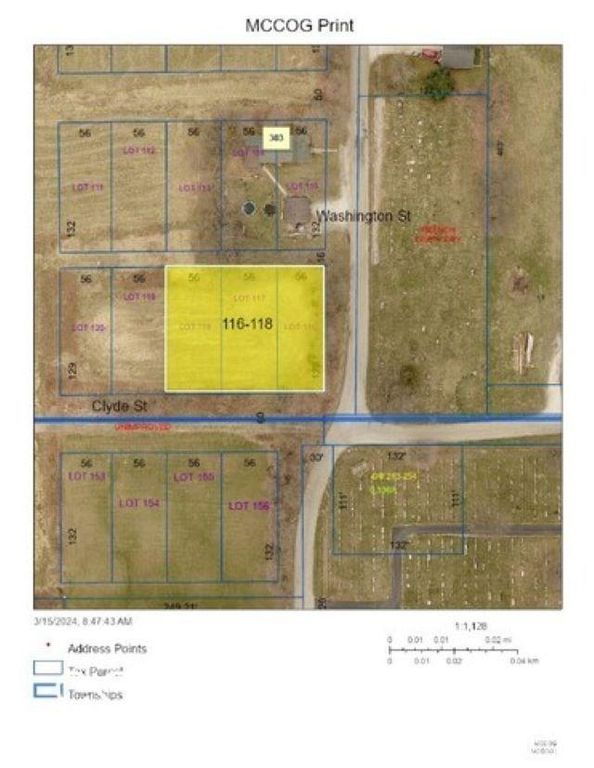 Lot 116 W  Clyde St #116, Frankton, IN 46044