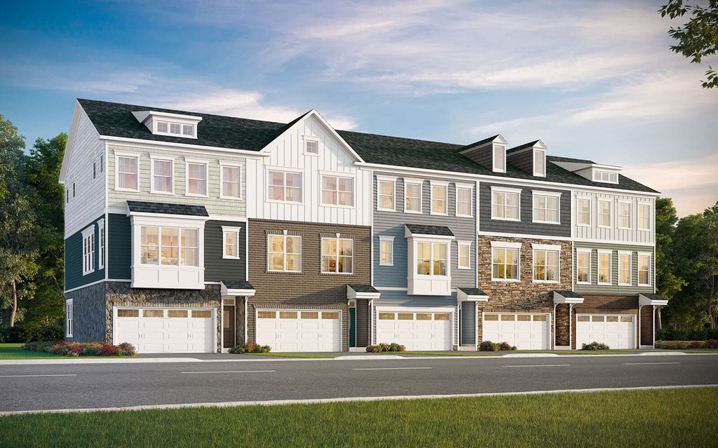 Glendale Plan in Townhomes at Lakeside at Trappe, Trappe, MD 21673