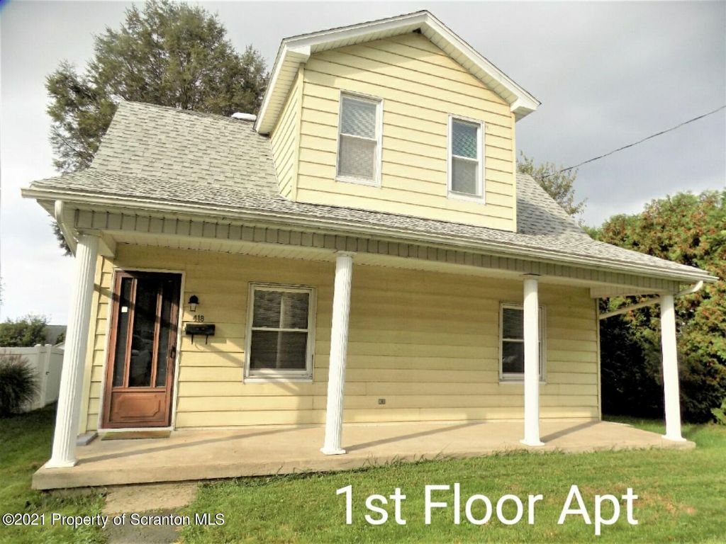 418 Carter St #1, Old Forge, PA 18518