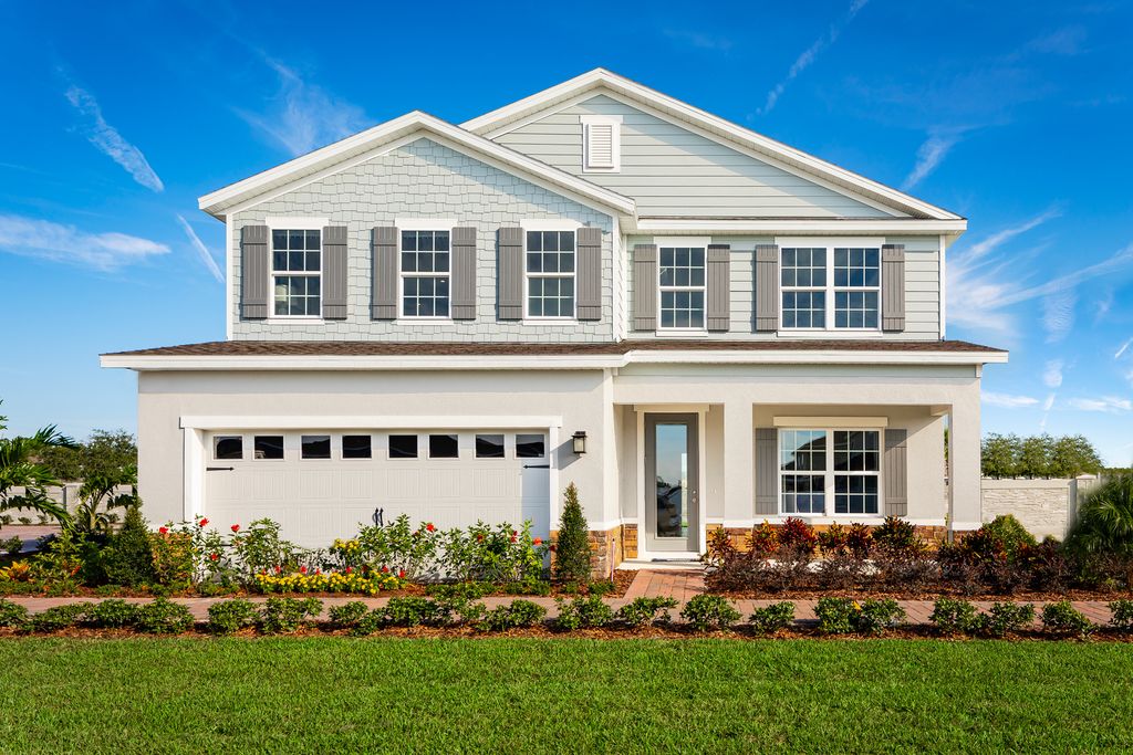 Hadley Bay Plan in Overlook at Grassy Lake, Clermont, FL 34715