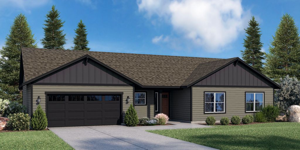 The Caldera - Build On Your Land Plan in Magic Valley - Build On Your Own Land - Design Center, Twin Falls, ID 83301