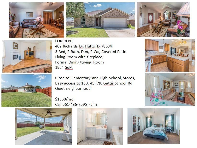 409 Richards Dr, Hutto, TX 78634