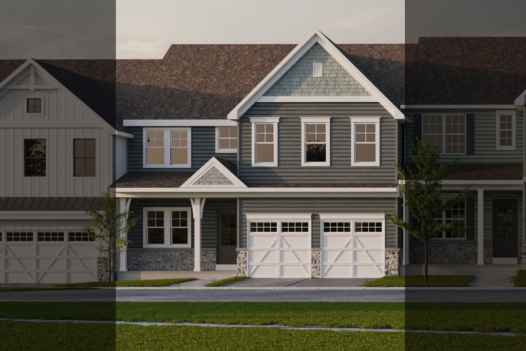 Caspian Heritage - End Unit Plan in Kellerton Villas, Frederick, MD 21702