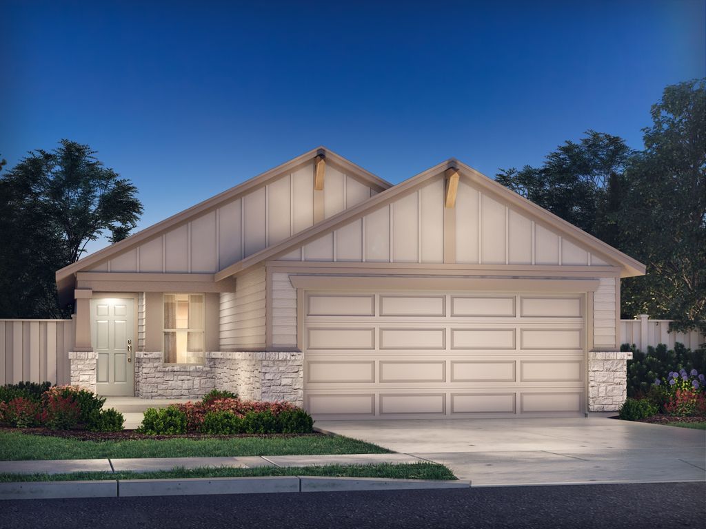 The Teton (320) Plan in Riverbend at Double Eagle - Reserve Collection, Cedar Creek, TX 78612