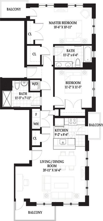 4 Emerson Pl #811, Boston, MA 02114