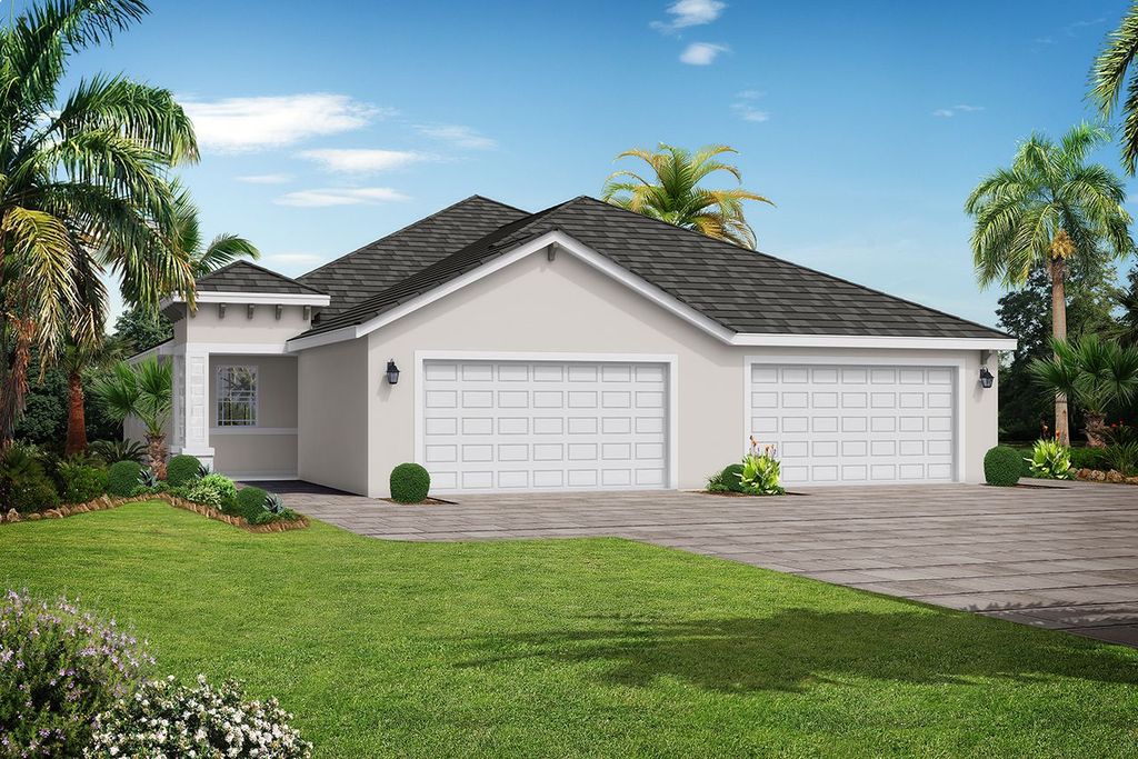 Boca Grande Villa - The Laurels Plan in The Laurels Villas, Parrish, FL 34219