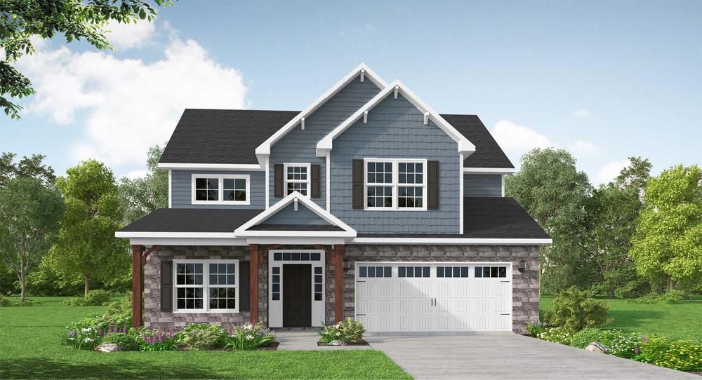 Austin Plan in Province Grande at Olde Liberty, Youngsville, NC 27596
