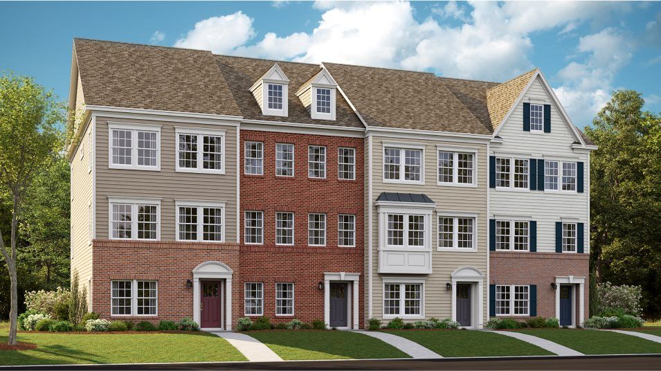 Arcadia Rear Load Garage Plan in Patapsco Glen, Baltimore, MD 21244