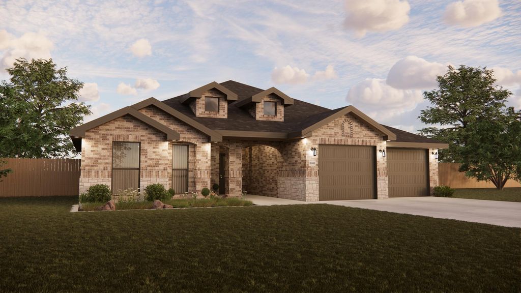 New Lady 2500 Classic Contemporary Plan in The Meadows, Amarillo, TX 79119