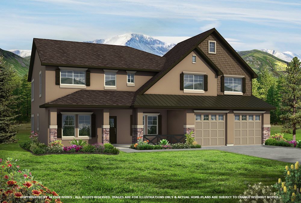 The Cobblestone Plan in Stage Station, Colorado Springs, CO 80919