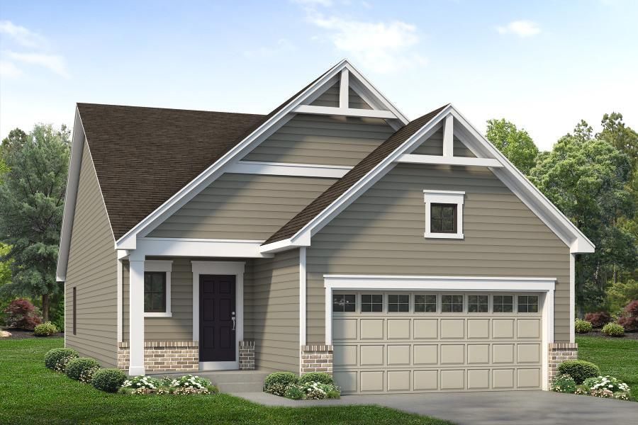 Barclay Plan in The Preserve - The Villas, Lous, MO 63123