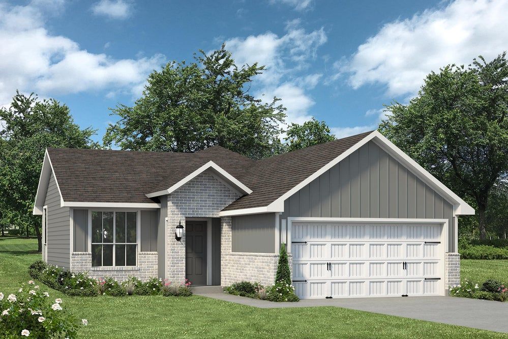 The 1262 Plan in The Village at Elm Creek, Troy, TX 76579