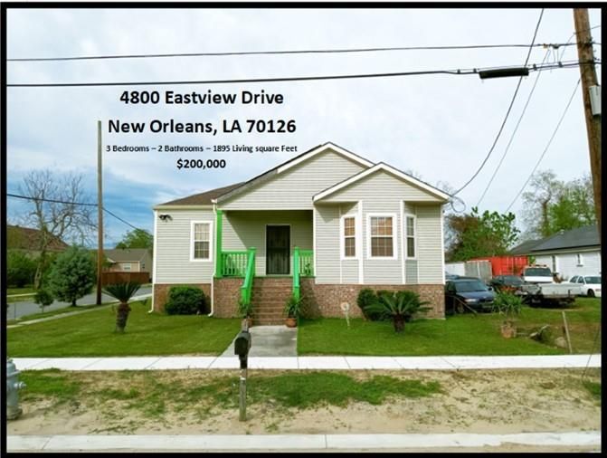 4800 Eastview Dr, New Orleans, LA 70126