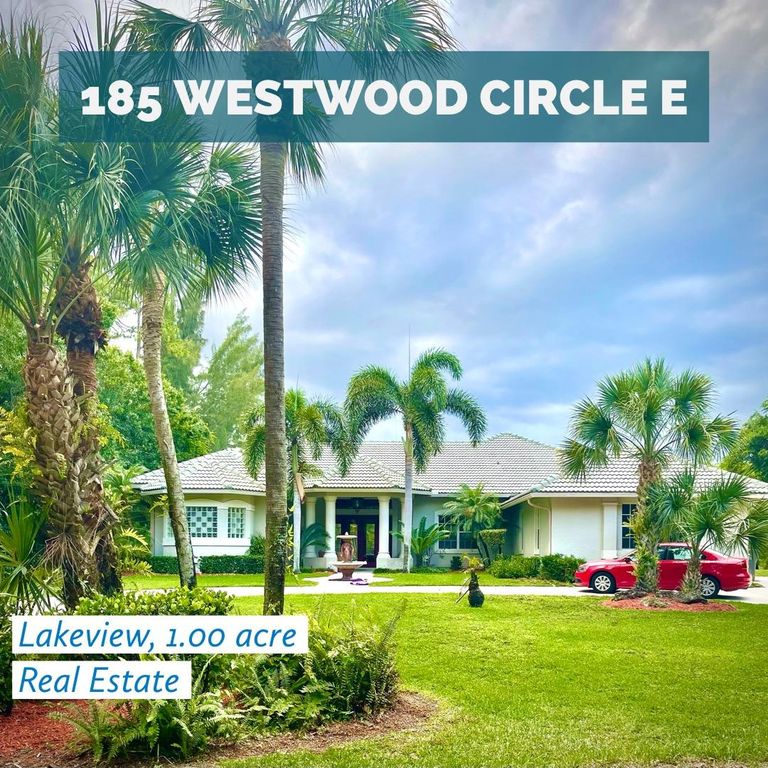 185 Westwood Cir E, West Palm Beach, FL 33411