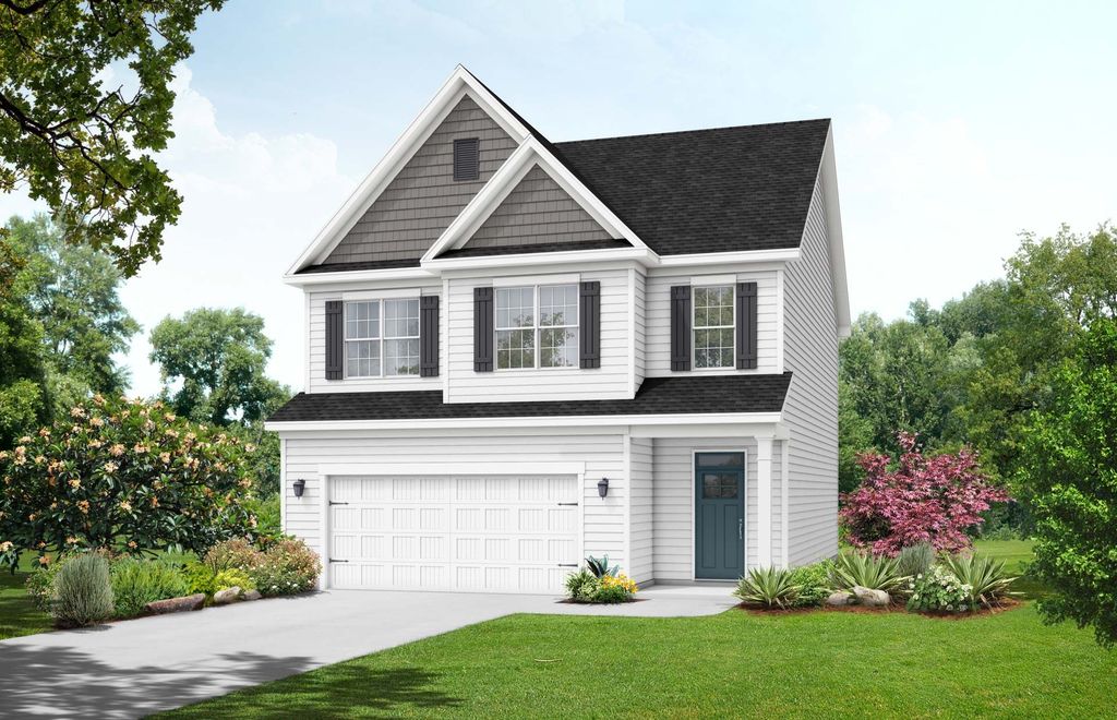 The Oak Plan in Highland Forest, Fuquay Varina, NC 27526