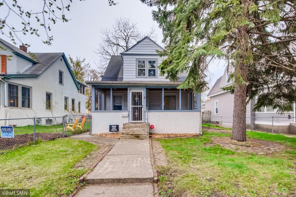 3425 Bloomington Ave, Minneapolis, MN 55407 3 Bed, 1 Bath Single