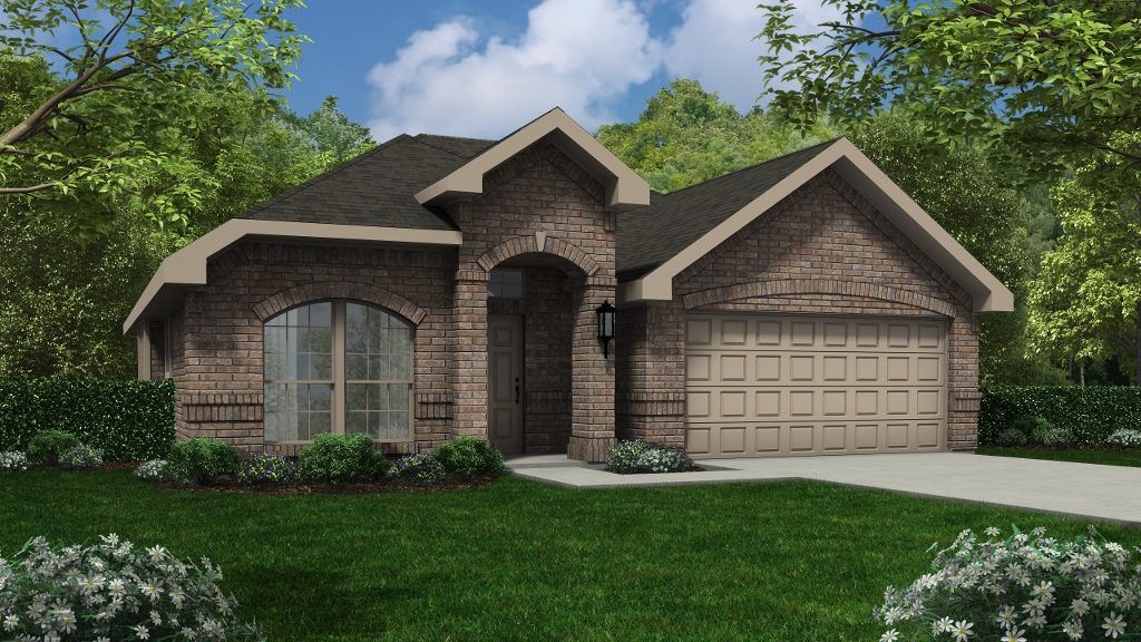 The Amherst Plan in Rosehill Meadow 50's, Tomball, TX 77377