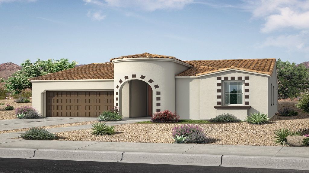 Plan 4515 in Harvest at Meridian, Queen Creek, AZ 85142