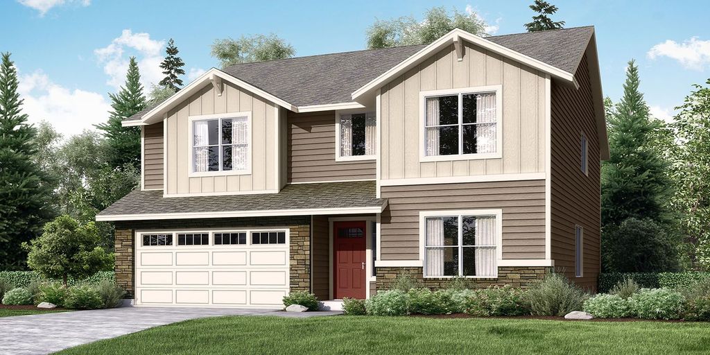 The Livingston - Build On Your Land Plan in Oregon Coast Design Center, Lincoln City, OR 97367