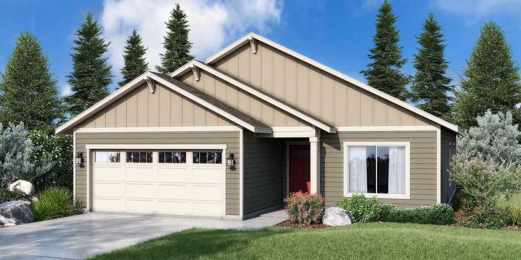 The Arcadia - Build On Your Land Plan in Eastern Idaho - Build On Your Own Land - Design Center, Idaho Falls, ID 83402