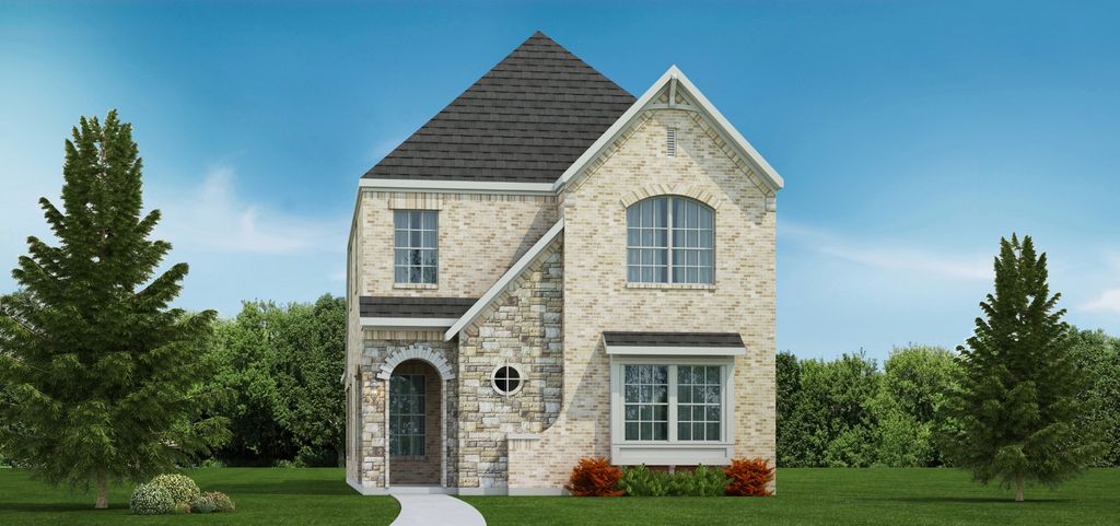 Bradford ; Cottage Plan in Iron Horse Commons, North Richland Hills, TX 76180