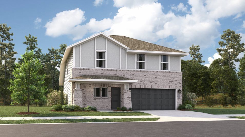 Selsey Plan in Eastwood at Sonterra : Watermill Collection, Jarrell, TX 76537