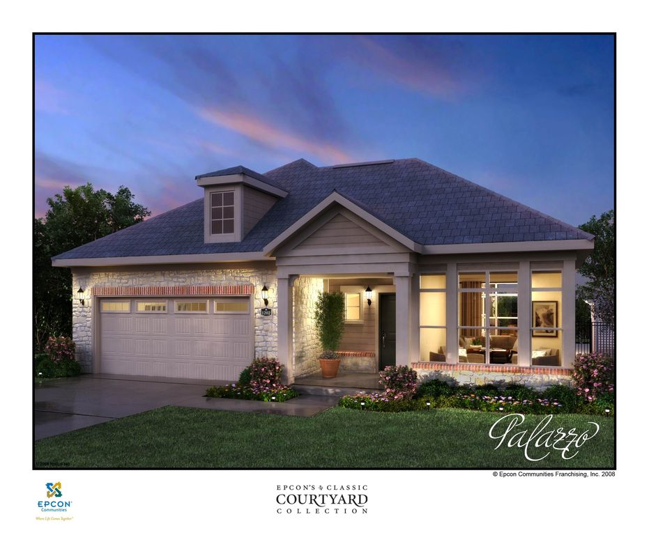 Palazzo Plan in The Courtyards at Auburn Lakes, Wichita, KS 67235