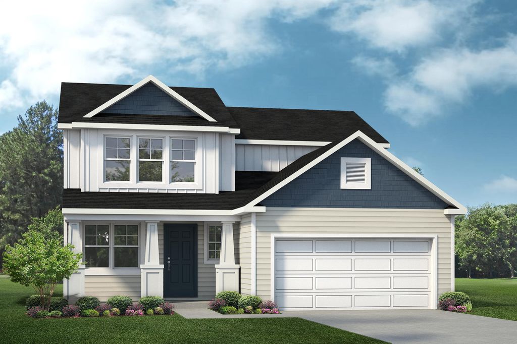 The Rybrook - Slab Plan in Boone Point, Boonville, MO 65233