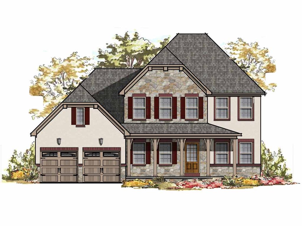 Nottingham Bordeaux Plan in Fishing Creek Estates, Harrisburg, PA 17112