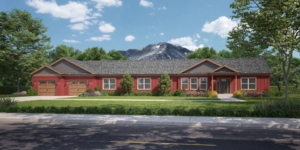 Tamarack by Bonnavilla Plan in Build on Your Lot by Seeger Homes, Colorado Springs, CO 80918