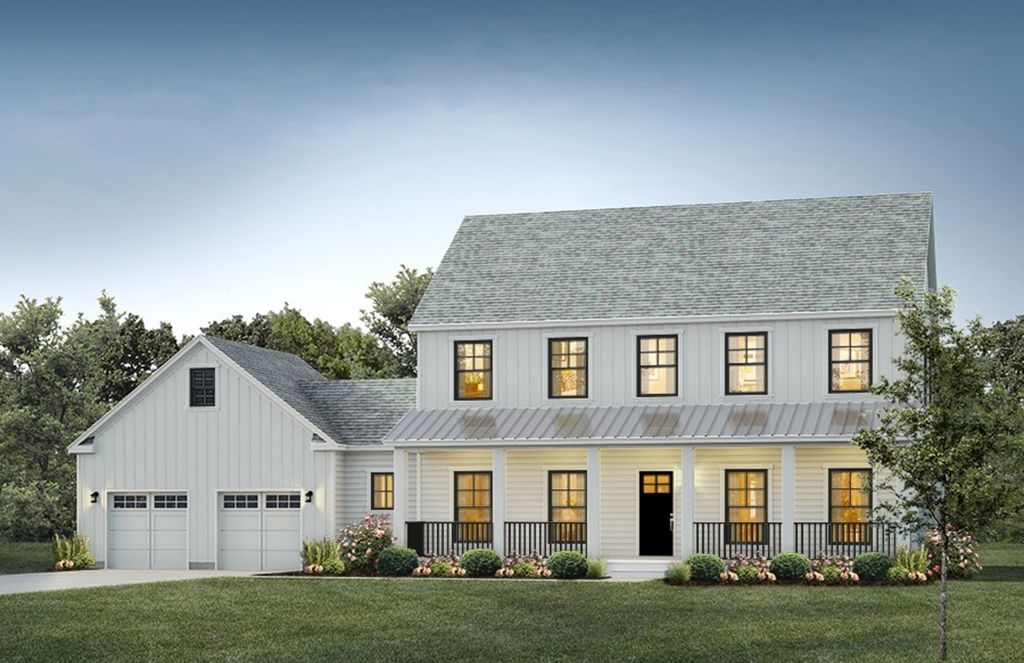 The Willow Farmhouse Plan in Stone Harbor-Avalon: Build On Your Lot, Stone Harbor, NJ 08247