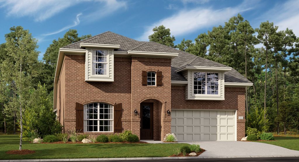 Moonstone w/ Media Plan in Northpointe : Brookstone Collection, Fort Worth, TX 76179