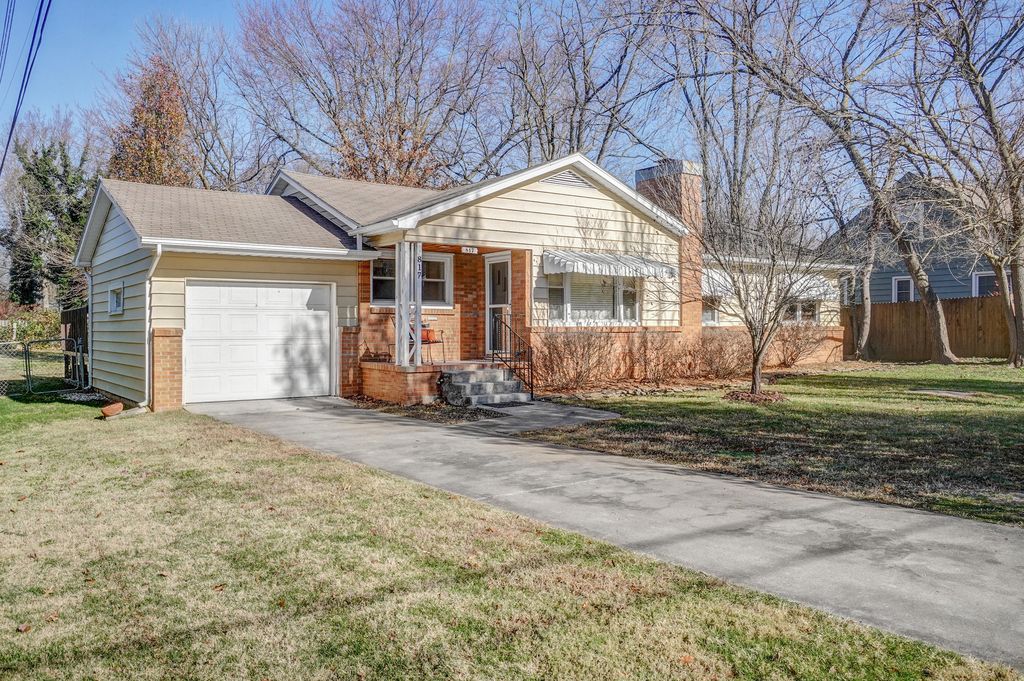 817 E Cherokee St, Springfield, MO 65807 3 Bed, 1 Bath SingleFamily