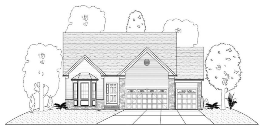 The Foothill Plan in Ridgewood Greens, Mentor, OH 44060