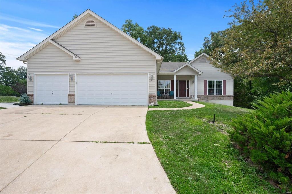 Single-Family Home with a Lovely Flower Garden