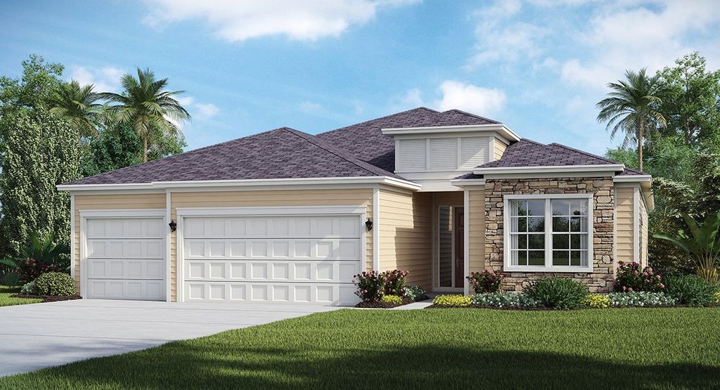 PRINCETON Plan in Creekside at Twin Creeks : Creekside 63' Imperial Collection, St Augustine, FL 32095