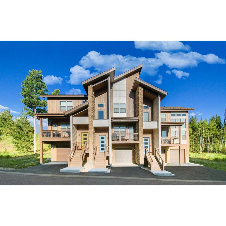 F7 - Elkhorn Townhome - Uphill C Plan in Rendezvous Colorado, Winter Park, CO 80482