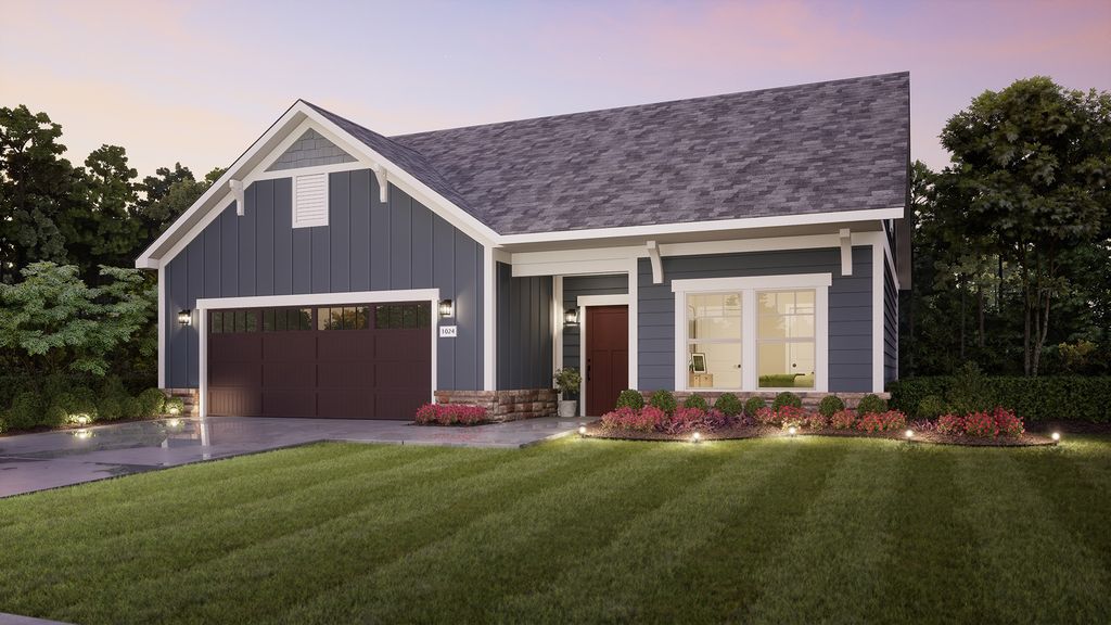 Promenade Plan in The Courtyards at Quail Park, Mint Hill, NC 28227