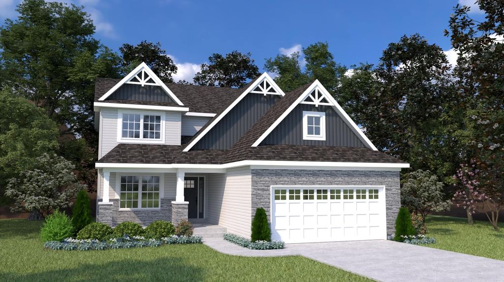 Hickory Plan in Majestic Lakes, Moscow Mills, MO 63362