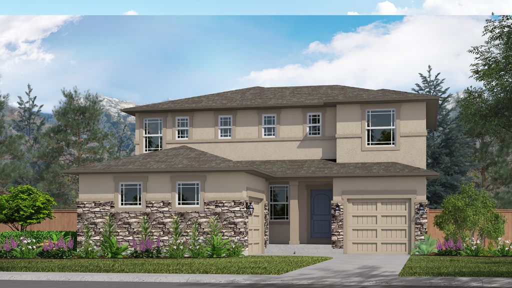 Carlton II Plan in TimberRidge, Colorado Springs, CO 80908