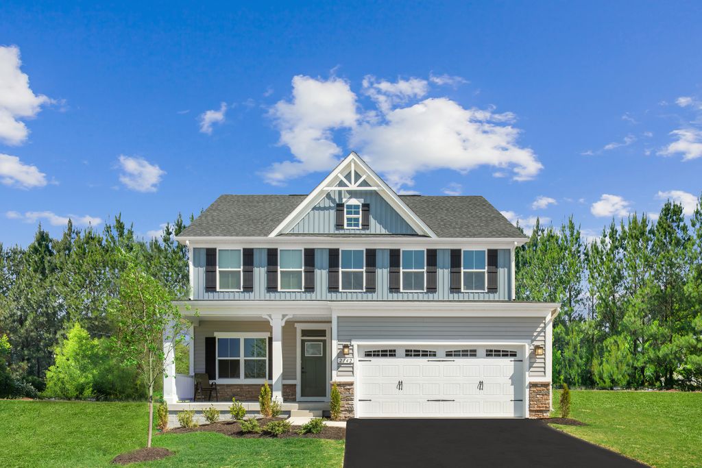 Columbia Plan in Estates at Willow Brook, Northampton, PA 18067