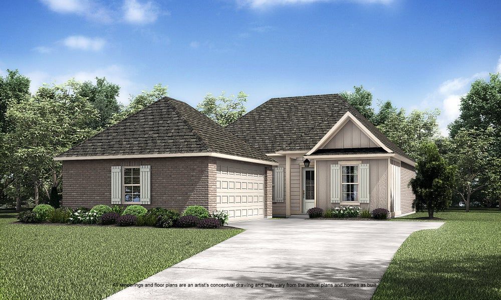 Brittany Plan in Canehaven, Youngsville, LA 70592