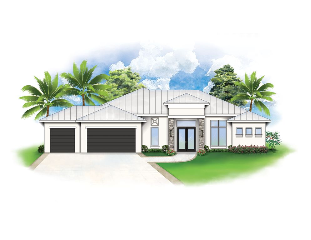The Oleander Ii Noble Oaks Estates, Key West Style Homes Plans