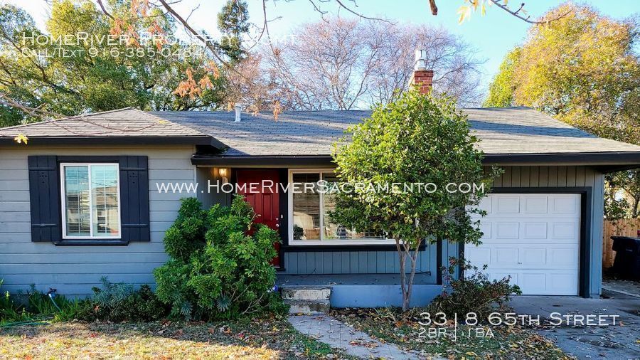 3318 65th St, Sacramento, CA 95820 - 2 Bed, 1 Bath Single-Family Home