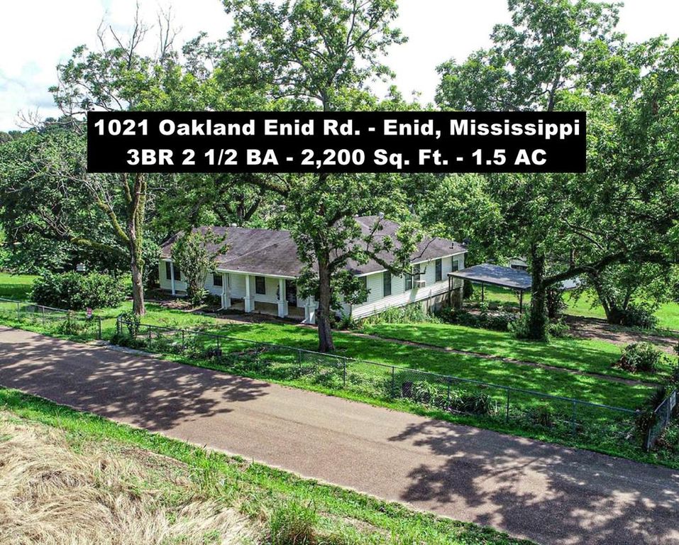 1021 Oakland Enid Rd, Enid, MS 38927 Trulia
