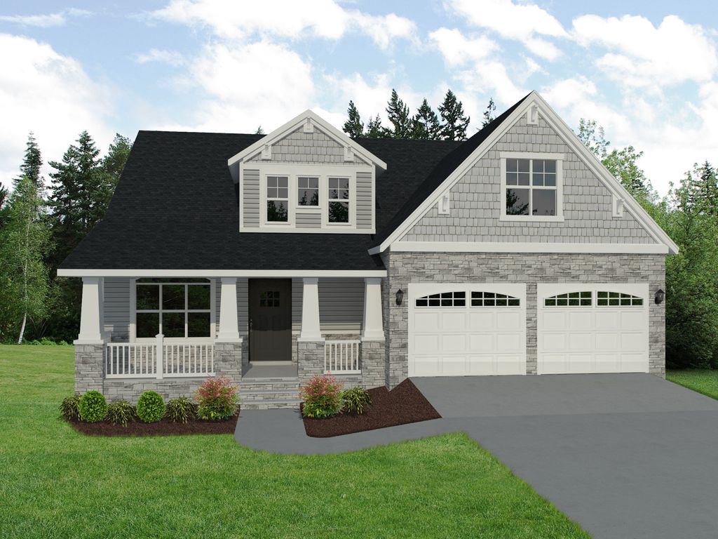 Brentwood Plan in Carriage Grove, Rustburg, VA 24588