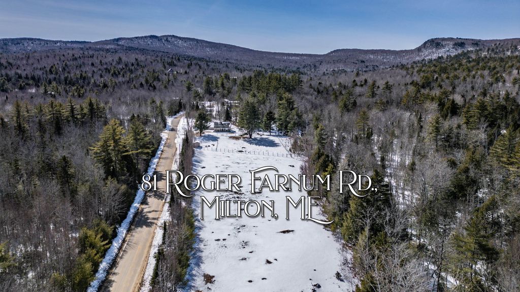 81 Roger Farnum Road, Milton Township, ME 04219