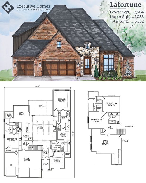 Lafortune Plan in The Estates at The River, Bixby, OK 74008