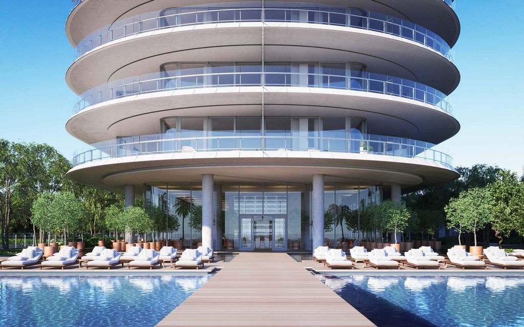 Unit 401 Plan in Eighty Seven Park, Miami Beach, FL 33154