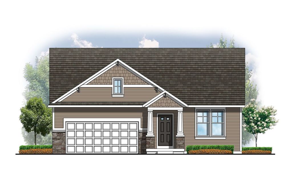 The Willow ll Americana Plan in Crowner Farms, Dewitt, MI 48820